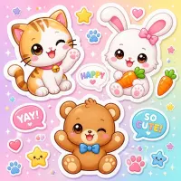 Stickers animados